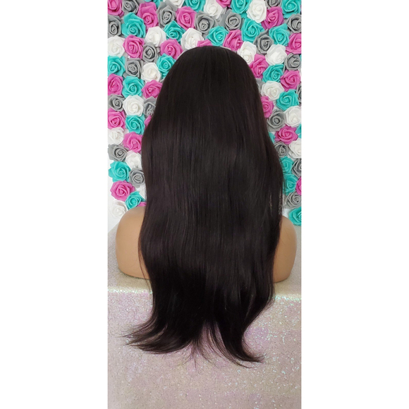 100%human hair 13x4 frontal Wig